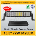 Hotsale 13.5" 6120LM 72W professional led light bar